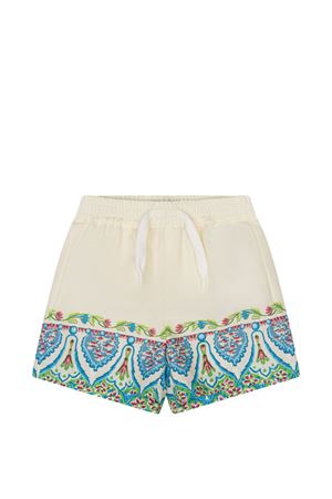 beige cotton shorts ETRO KIDS | GY6559P0601106MC